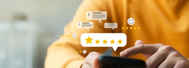 Calificaciones y comentarios de clientes